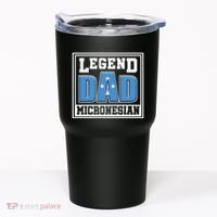 Legend Dad Micronesian Micronesia Flag Gift Father Day Tumbler thumb 0