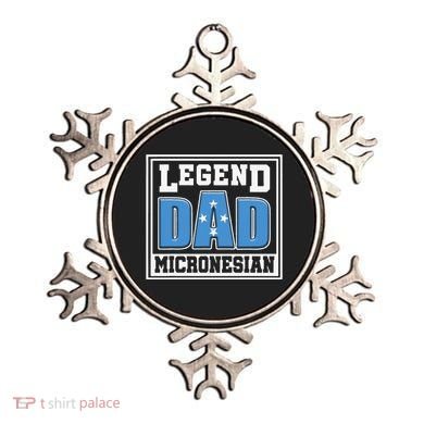 Legend Dad Micronesian Micronesia Flag Gift Father Day Ornament
