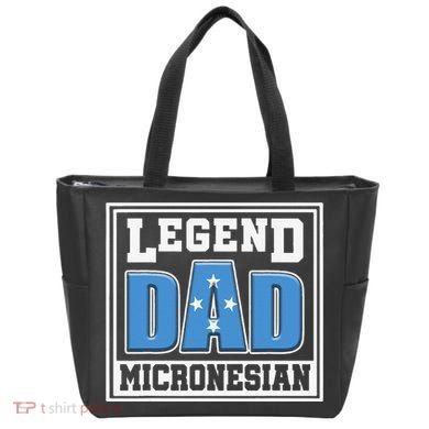 Legend Dad Micronesian Micronesia Flag Gift Father Day Tote Bag