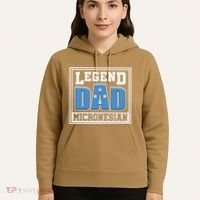 Legend Dad Micronesian Micronesia Flag Gift Father Day Hoodie thumb 5