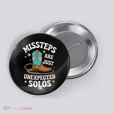 Line Dancing Missteps Are Just Unexpected Solos Line Dancer Button