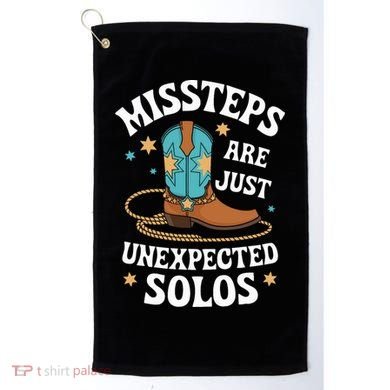 Line Dancing Missteps Are Just Unexpected Solos Line Dancer Golf Towel