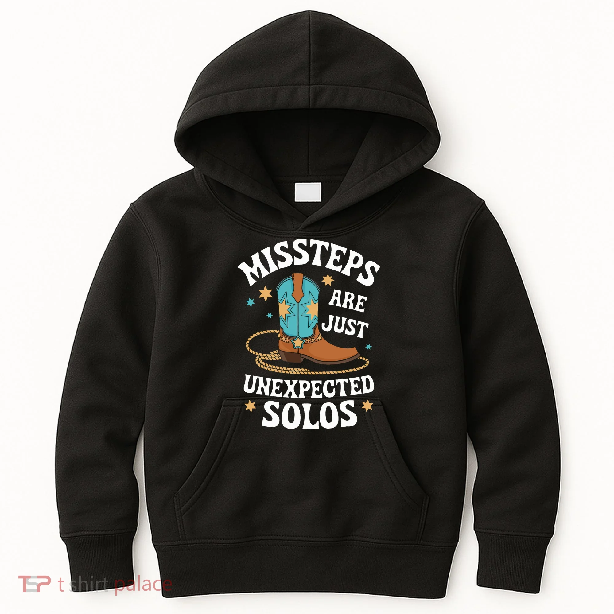 Line Dancing Missteps Are Just Unexpected Solos Line Dancer Kids Hoodie