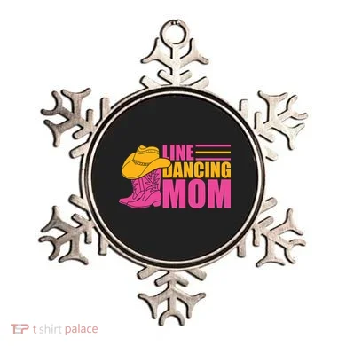 Line Dancing Mom T Ornament