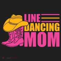 Line Dancing Mom T Golf Towel thumb 3