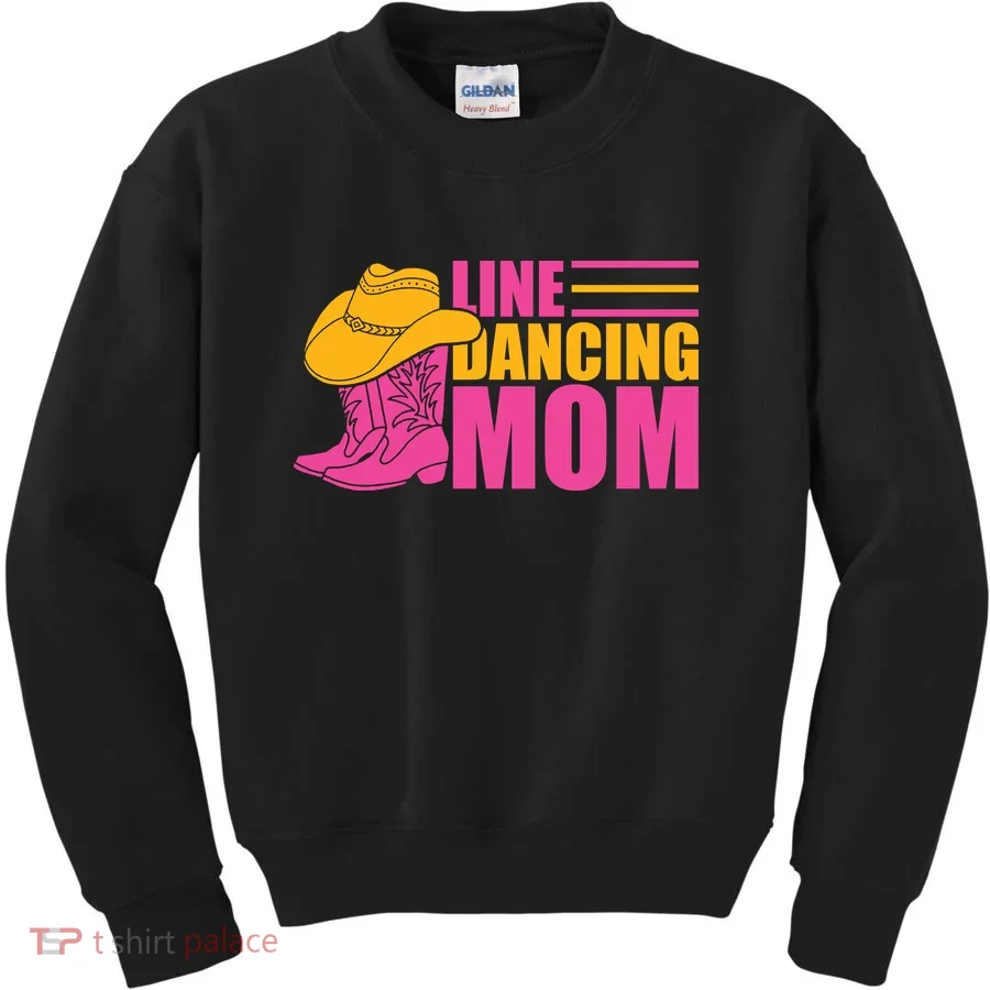 Line Dancing Mom T Kids Sweatshirt