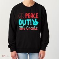 Last Day Of School Peace Out! 8th Grade Women's Sweatshirt thumb 0