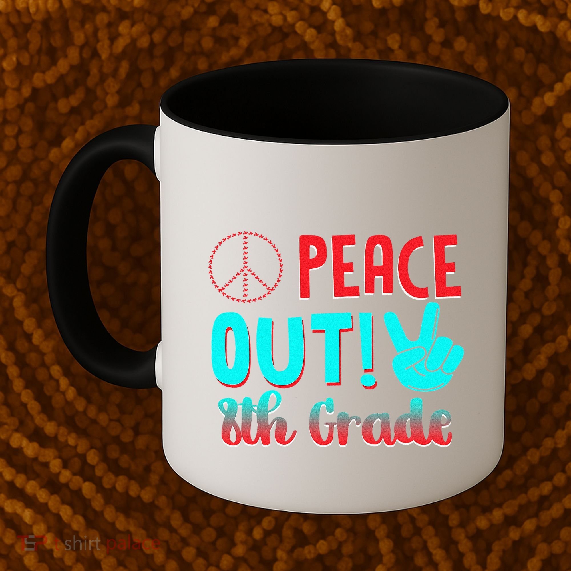 Last Day Of School Peace Out! 8th Grade Coffee Mug