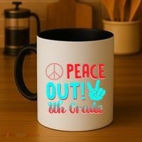 Last Day Of School Peace Out! 8th Grade Coffee Mug thumb 4