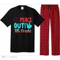 Last Day Of School Peace Out! 8th Grade Pajama Set thumb 0