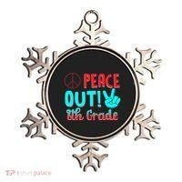 Last Day Of School Peace Out! 8th Grade Ornament thumb 0