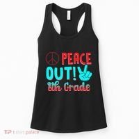 Last Day Of School Peace Out! 8th Grade Women's Tank Top thumb 0