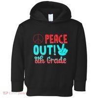 Last Day Of School Peace Out! 8th Grade Toddler Hoodie thumb 0