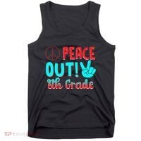 Last Day Of School Peace Out! 8th Grade Tank Top thumb 0