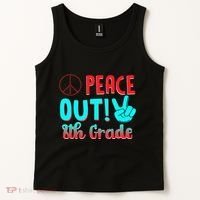 Last Day Of School Peace Out! 8th Grade Tank Top thumb 2