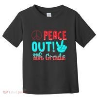 Last Day Of School Peace Out! 8th Grade Toddler T-Shirt thumb 0