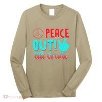 Last Day Of School Peace Out! 8th Grade Long Sleeve Shirt thumb 0