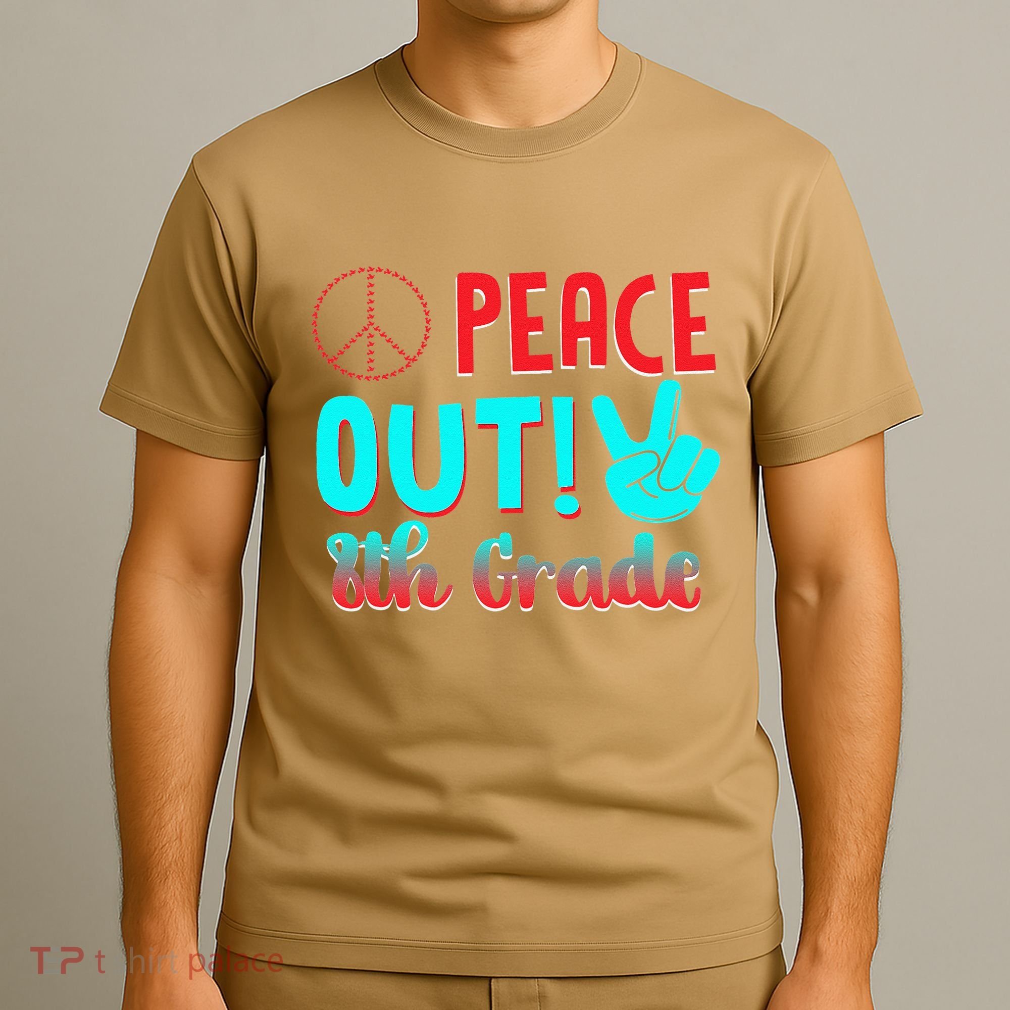 Last Day Of School Peace Out! 8th Grade T-Shirt