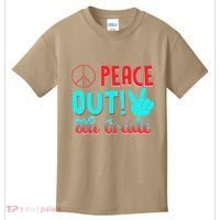 Last Day Of School Peace Out! 8th Grade Kids T-Shirt thumb 0