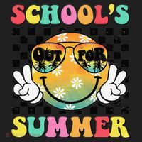 Last Day Of School Smile Teacher Schools Out For Summer Beanie thumb 2