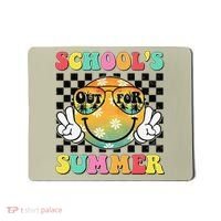 Last Day Of School Smile Teacher Schools Out For Summer Mousepad thumb 0