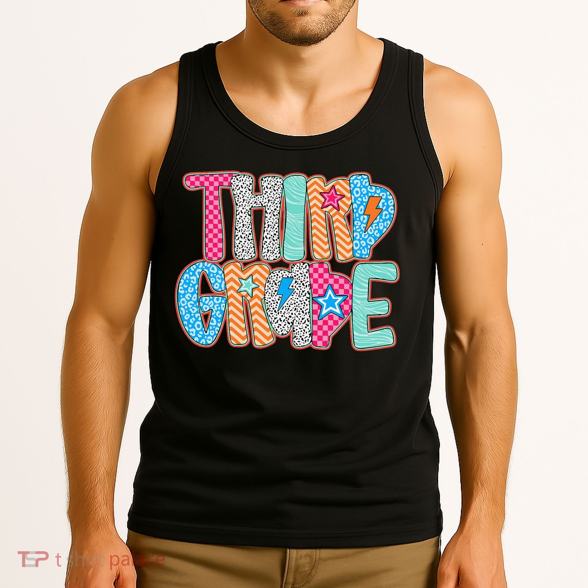 Last Day Of School Third Grade Graduation Teacher Student Tank Top