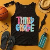 Last Day Of School Third Grade Graduation Teacher Student Tank Top thumb 4