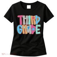 Last Day Of School Third Grade Graduation Teacher Student Women's T-Shirt thumb 0
