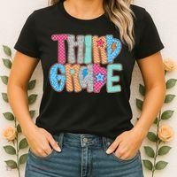 Last Day Of School Third Grade Graduation Teacher Student Women's T-Shirt thumb 2