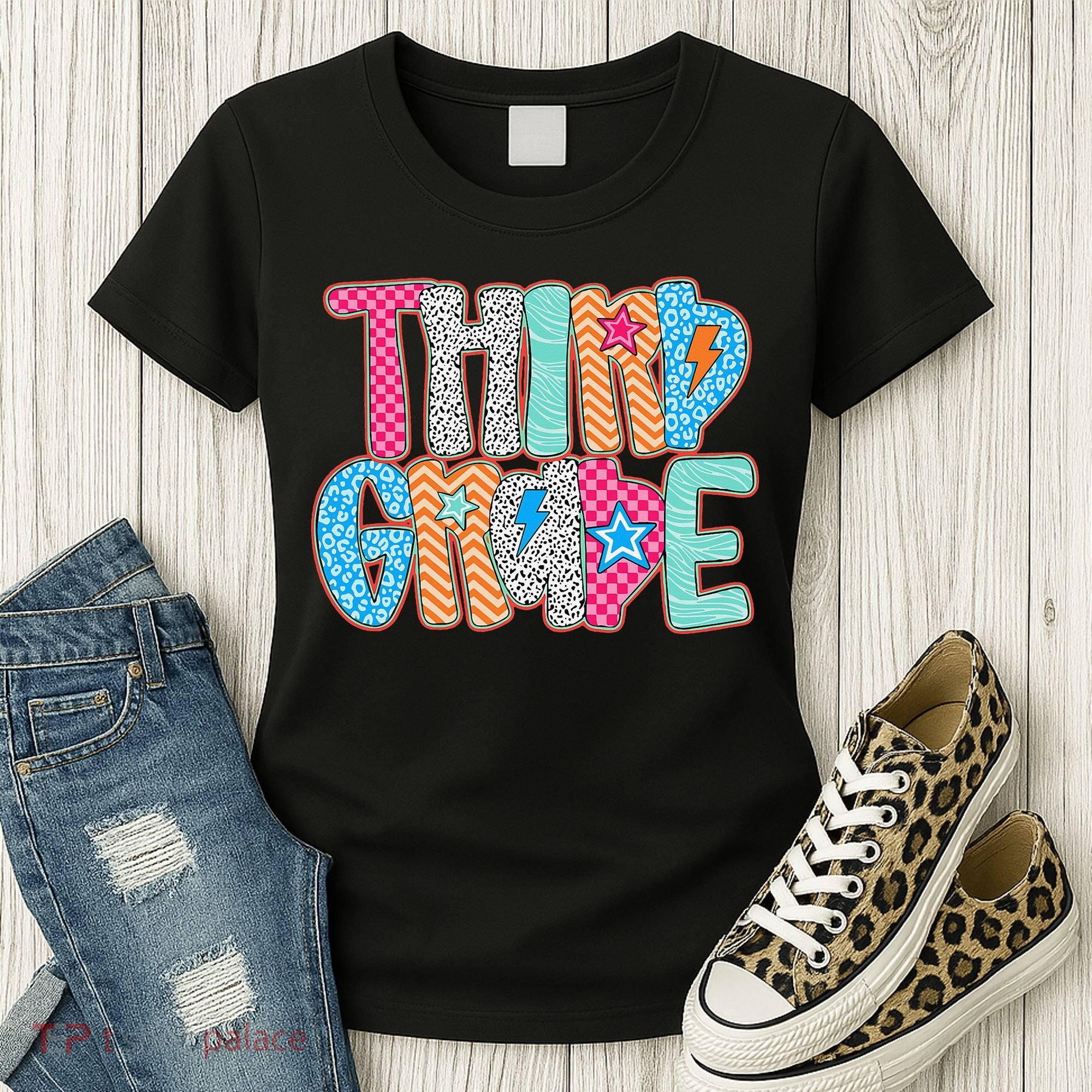 Last Day Of School Third Grade Graduation Teacher Student Women's T-Shirt