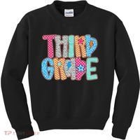 Last Day Of School Third Grade Graduation Teacher Student Kids Sweatshirt thumb 0