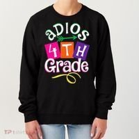 Last Day Of School Adios 4th Grade Graduation Premium Women's Sweatshirt thumb 0