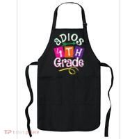 Last Day Of School Adios 4th Grade Graduation Premium Apron thumb 0