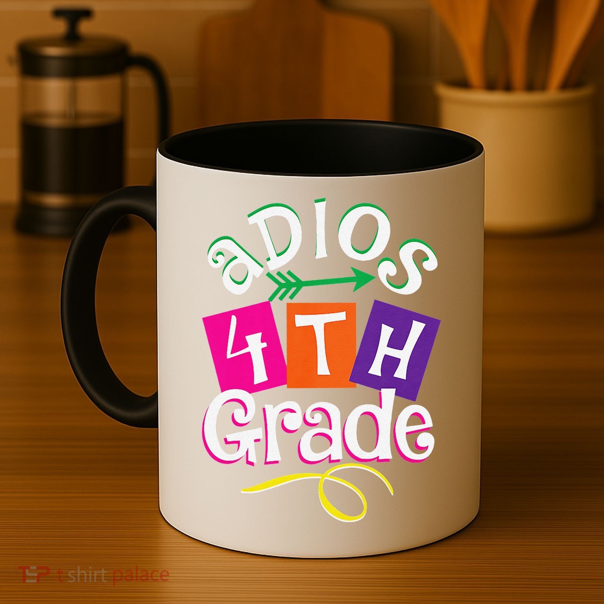 Last Day Of School Adios 4th Grade Graduation Premium Coffee Mug