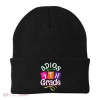 Last Day Of School Adios 4th Grade Graduation Premium Beanie thumb 0