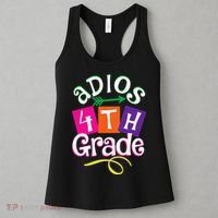 Last Day Of School Adios 4th Grade Graduation Premium Women's Tank Top thumb 3