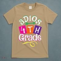 Last Day Of School Adios 4th Grade Graduation Premium T-Shirt thumb 5
