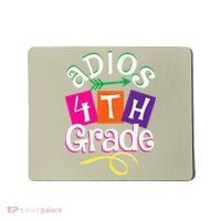 Last Day Of School Adios 4th Grade Graduation Premium Mousepad thumb 0