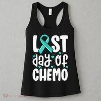Last Day Of Chemo Women Ovarian Cancer Support Gifts Women's Tank Top thumb 3