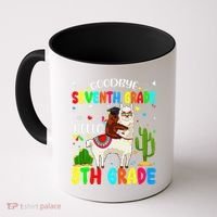 Last Day Of School Goodbye Seventh Grade Hello 8th Grade Coffee Mug thumb 0