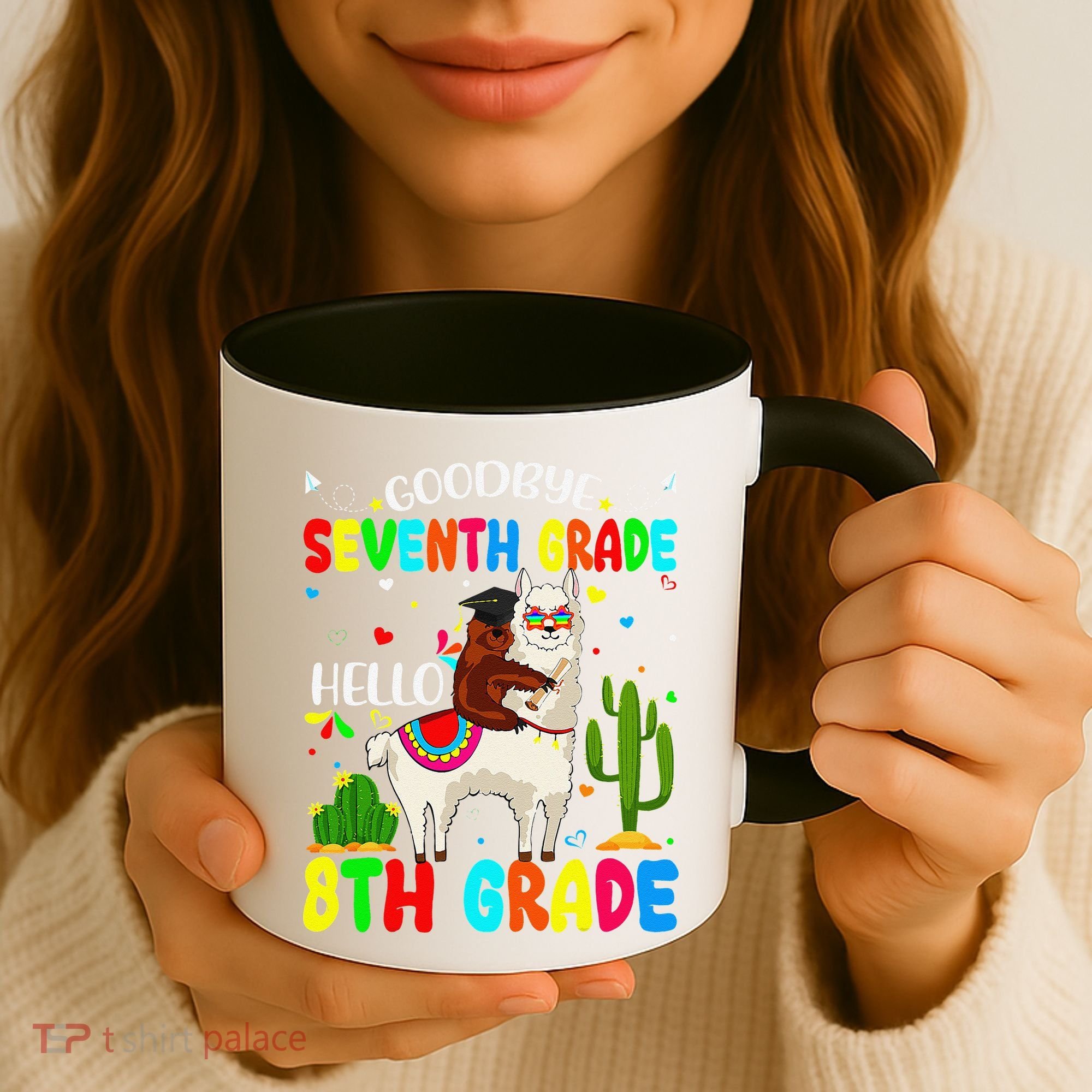 Last Day Of School Goodbye Seventh Grade Hello 8th Grade Coffee Mug