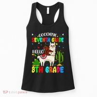 Last Day Of School Goodbye Seventh Grade Hello 8th Grade Women's Tank Top thumb 0