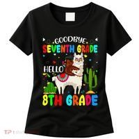 Last Day Of School Goodbye Seventh Grade Hello 8th Grade Women's T-Shirt thumb 0
