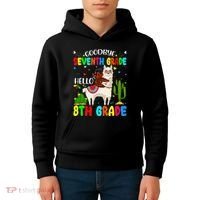 Last Day Of School Goodbye Seventh Grade Hello 8th Grade Kids Hoodie thumb 4