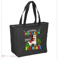 Last Day Of School Goodbye Seventh Grade Hello 8th Grade Tote Bag thumb 2