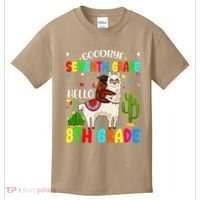 Last Day Of School Goodbye Seventh Grade Hello 8th Grade Kids T-Shirt thumb 0