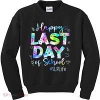Last Day Of School SLP Life Summer Vacation Beach Kids Sweatshirt thumb 0