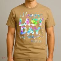 Last Day Of School SLP Life Summer Vacation Beach T-Shirt thumb 3