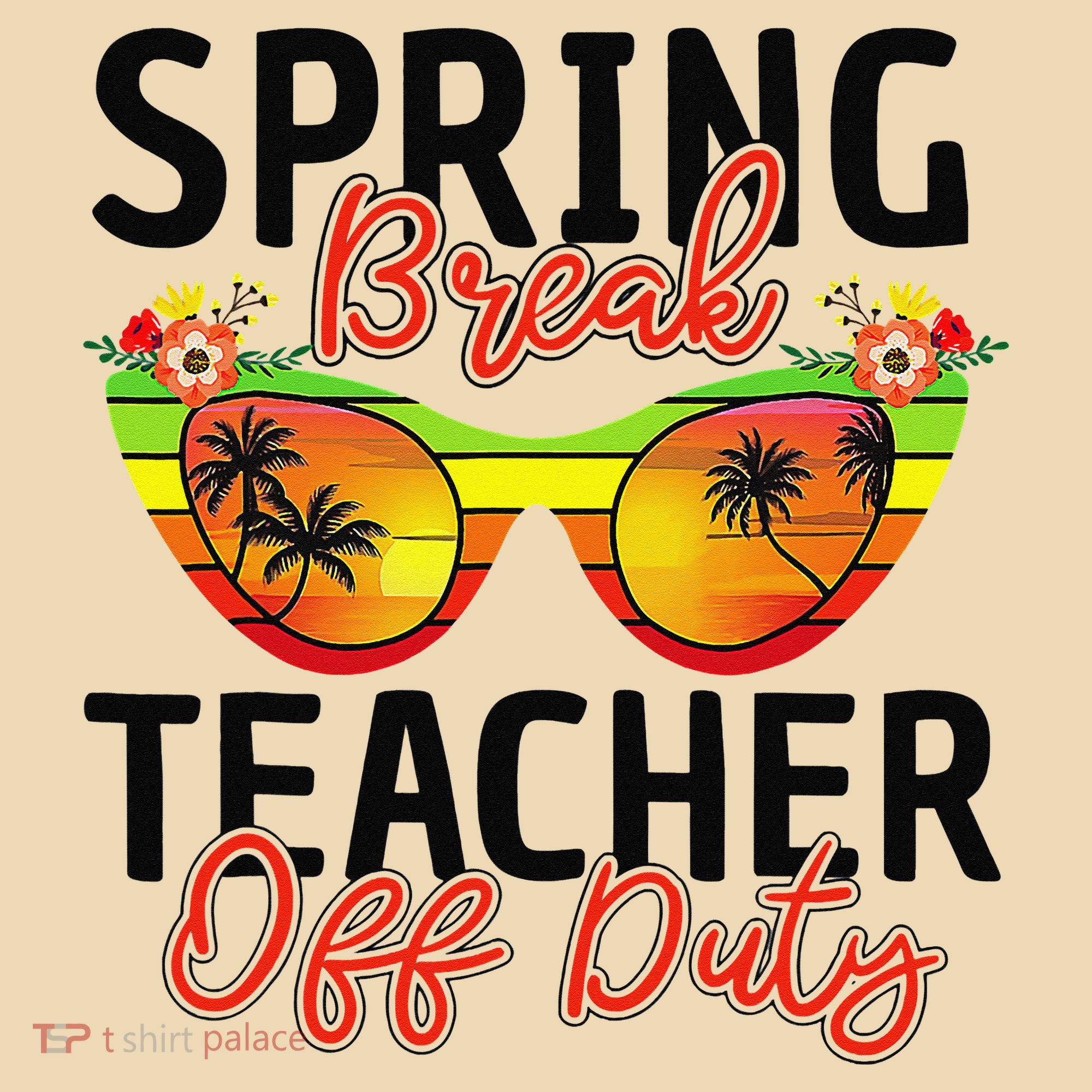 Last Day Of School Spring Break Teacher Off Duty Tote Bag