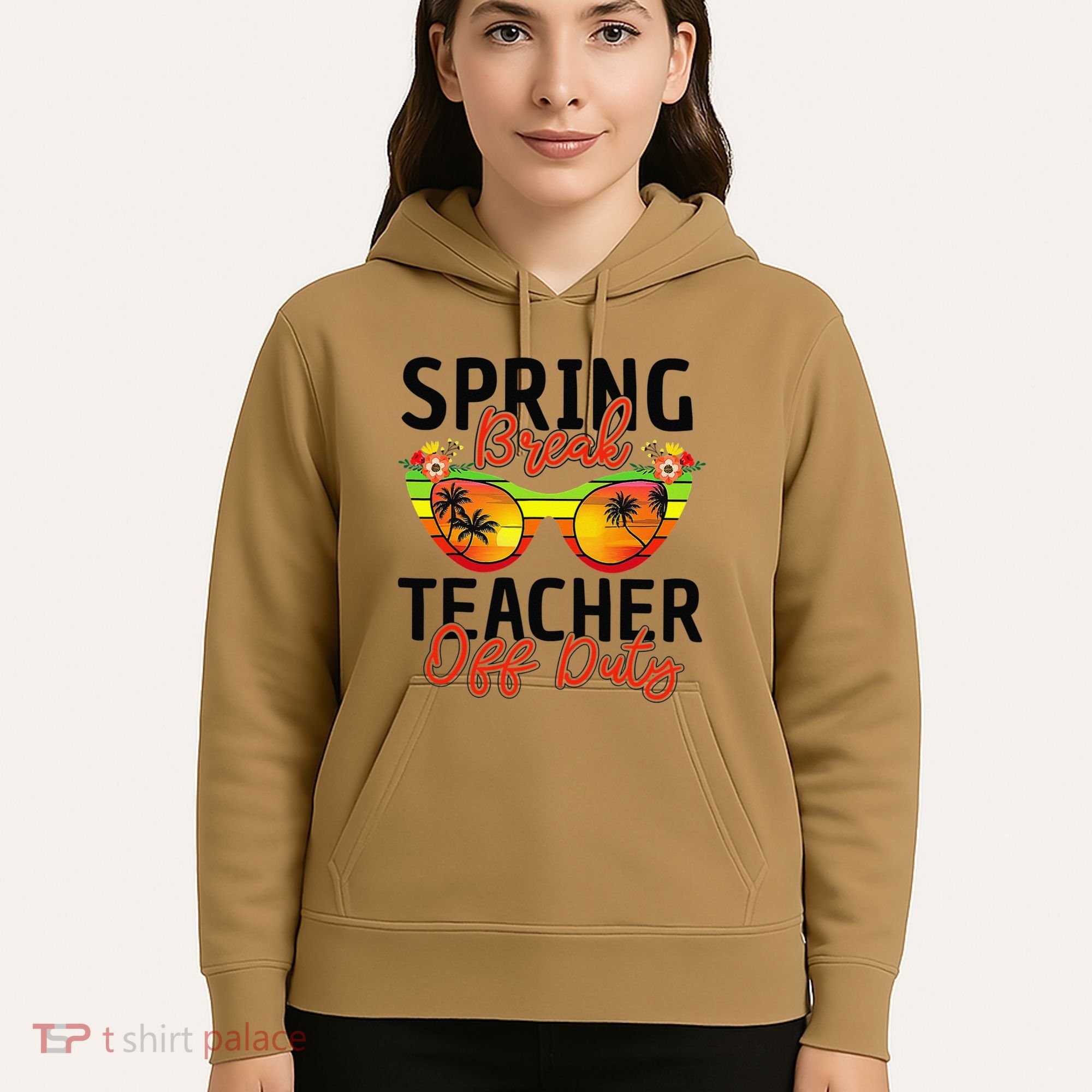 Last Day Of School Spring Break Teacher Off Duty Hoodie